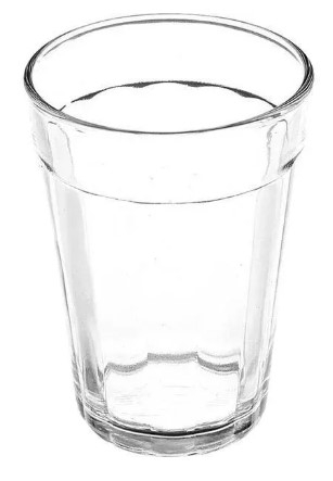NADIR - COPO DE VIDRO AMERICANO 190ML (AG-2010) - CX.24UN