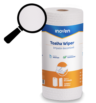 INOVEN - TOALHA WIPER TW2840 LIMPADOR INOVEN - RL.88UN