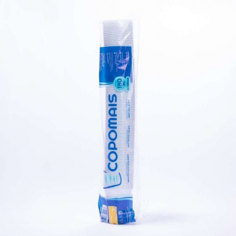 COPOMAIS - COPO 180ML BRANCO - PT.100UN