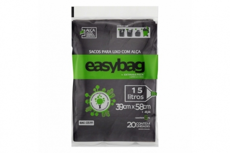 RMF - SACO PLASTICO EASY BAG EMBALADO 015 LT - FD.20X20UN
