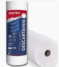INOVEN - TOALHA WIPER TW4580 BIO DESCARTAVEL  - RL.100UN