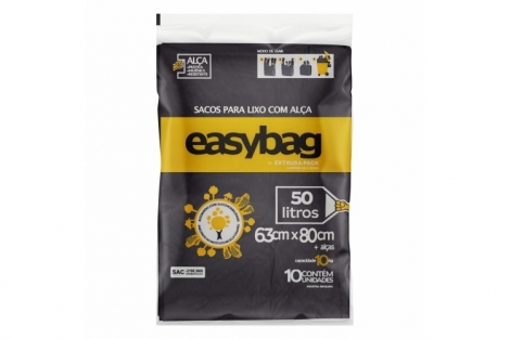 RMF - SACO PLASTICO EASY BAG EMBALADO 050 LT - FD.20X10UN
