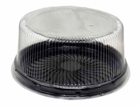 GALV - G32MA MINI TORTA ALTA 1KG BASE PRETA PET - CX.100UN