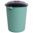 PLASTICOS MB - LIXEIRA 61L C/ TAMPA PRETA ECO - UN (0061)
