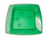PLASTILANIA - PRATO GRANDE SQUARE VERDE ESCURO - CX.30X10UN