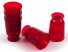 PLASTILANIA - TACA PIT-050 VERMELHO - CX.60X10UN